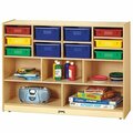 Jonti-Craft 0726JC 48'' x 15'' x 35 1/2'' Mobile Wood Storage Unit. 5310726